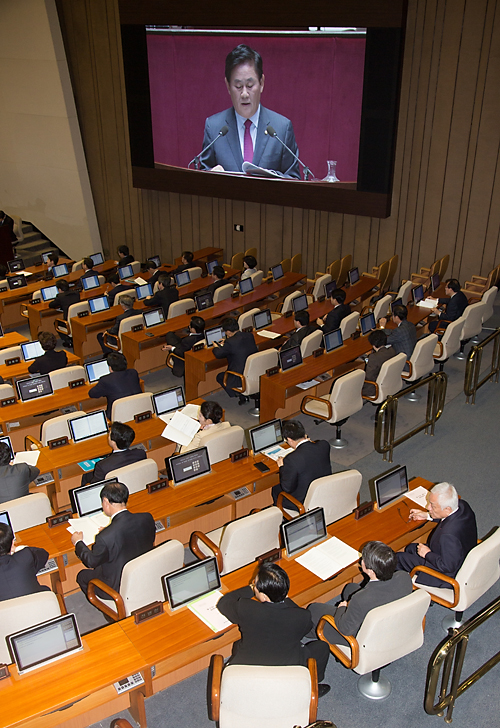정치/국회/정당/새누리당/교섭단체/대표연설/본