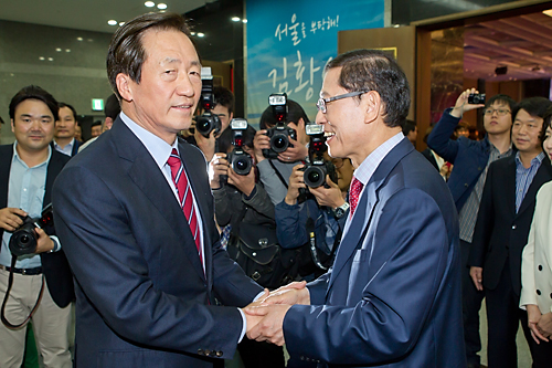 정치 새누리당 서울시장 예비후보 김황식