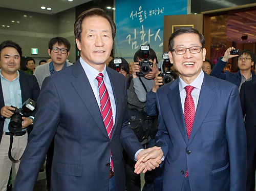 정치 새누리당 서울시장 예비후보 김황식