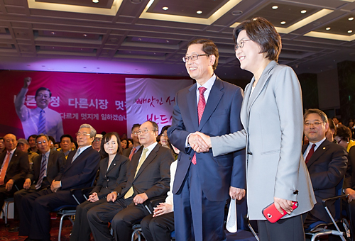 정치 새누리당 서울시장 예비후보 김황식