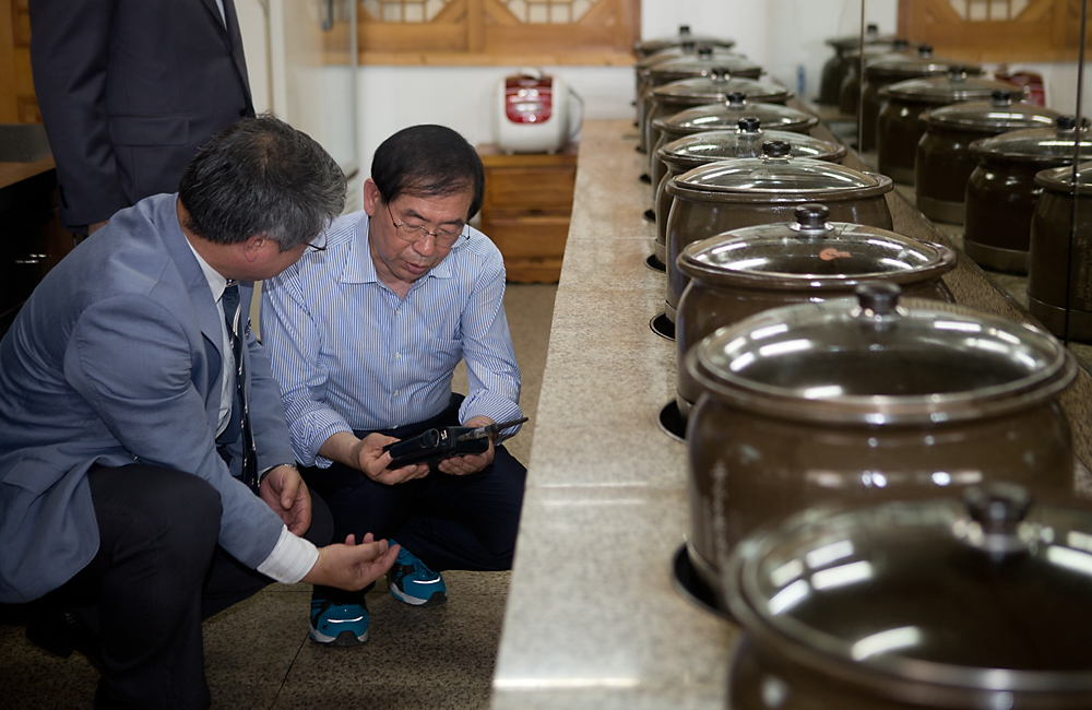 정치/박원순/재래시장/박원순유세/서울시장후보