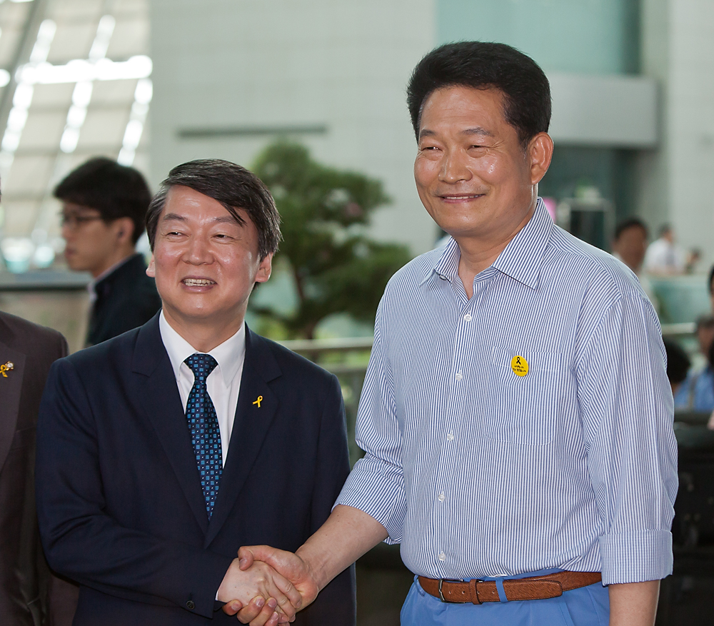 6.4지방선거/사전투표소/인천국제공항/송영길/안