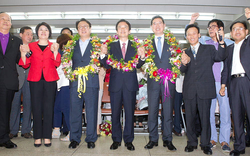 남경필 경기도지사 후보 당선