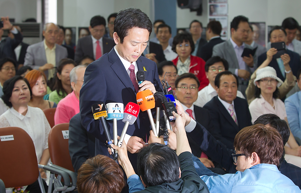 남경필 경기도지사 후보 당선
