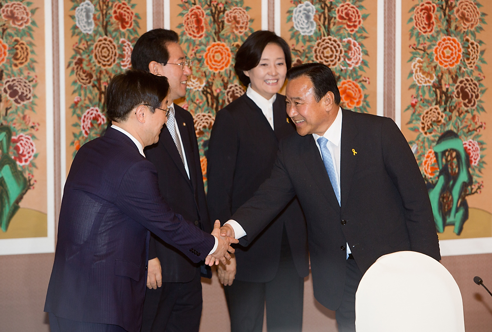 정치/국회/국회의원/여야원내대표/정례회담/박