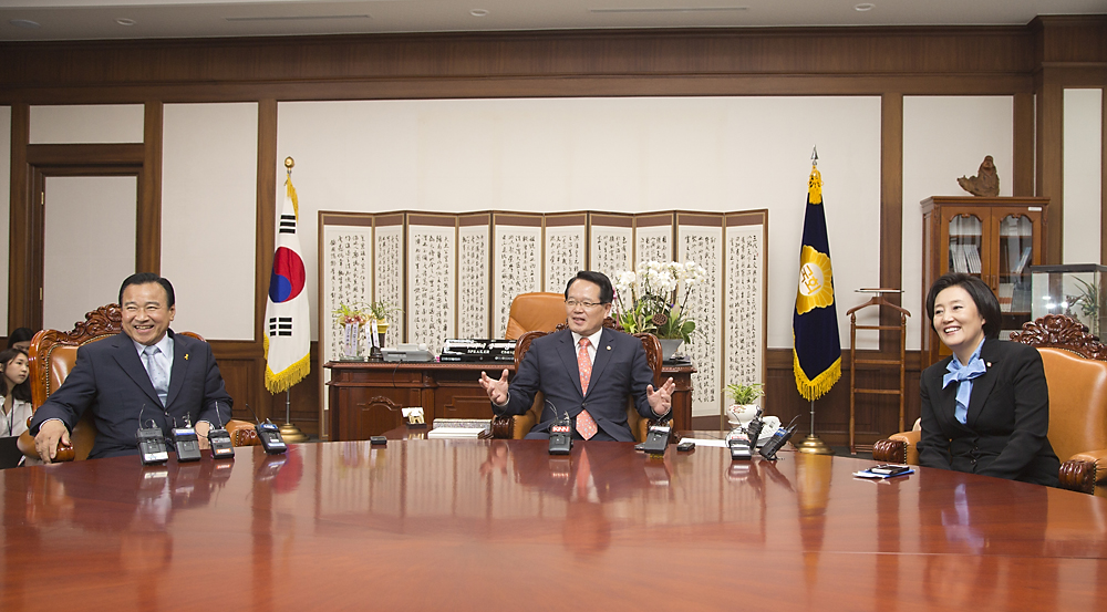 정치/국회/국회의장/양당원내대표