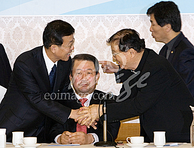 정치/국회/남북/비상시국회의/원혜영/강기갑/김병상