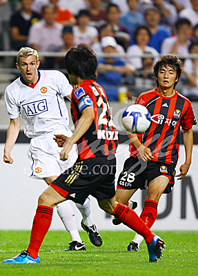 스포츠 축구 맨유 서울fc 상암구장