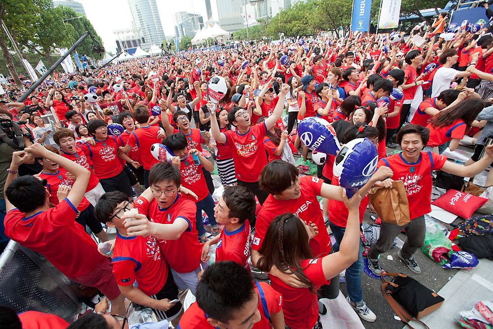 2014브라질월드컵/붉은악마/거리응원/영동대로/