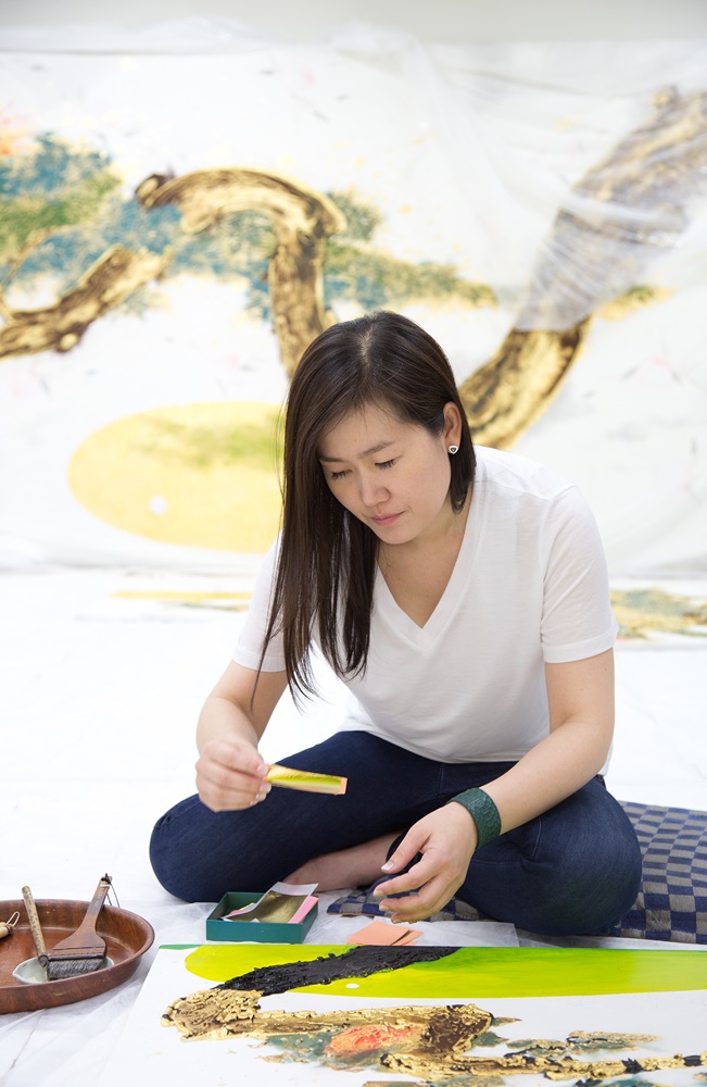 문화;예술;회화;그림;화가;서수영 작가 작업실 서수영 화가