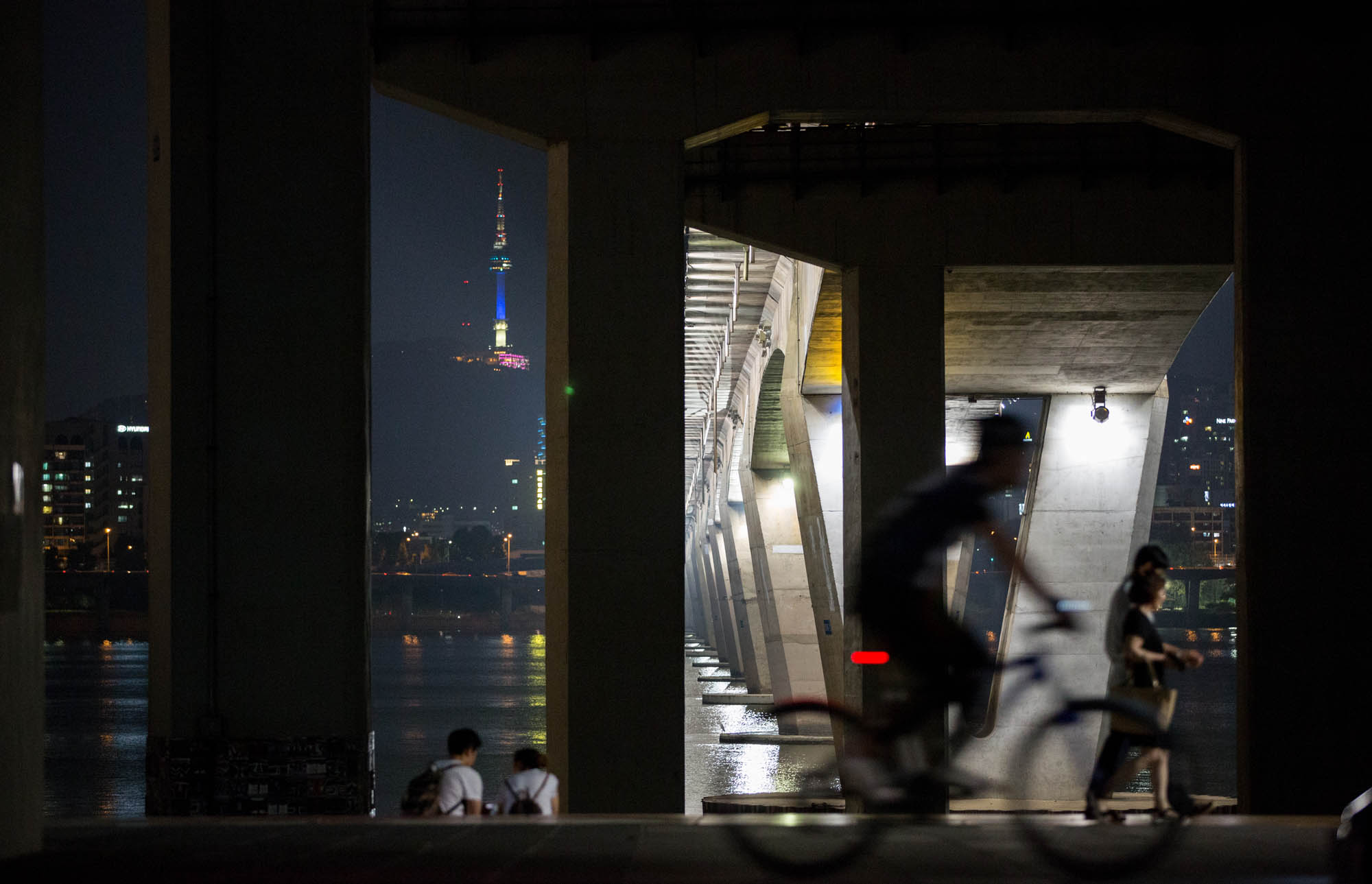 한강 열대야/ 여의도 한강 시민공원/ 한강 밤 / 