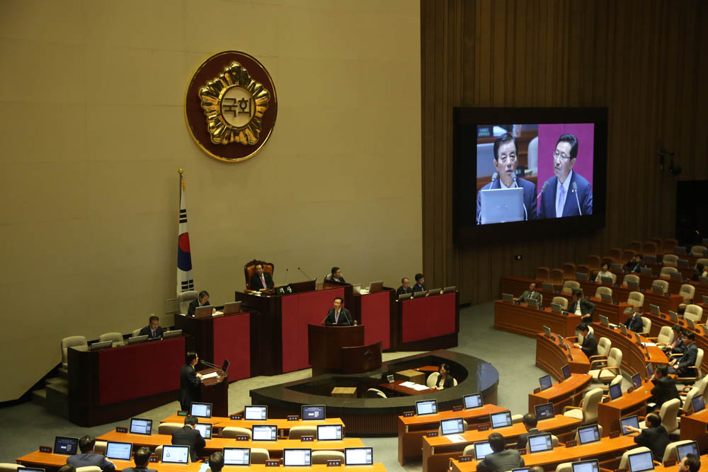 정치/국회/사드배치/긴급현안질문/질문자/