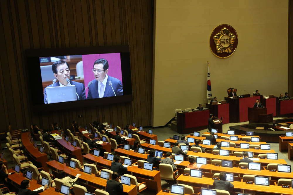 정치/국회/사드배치/긴급현안질문/질문자/