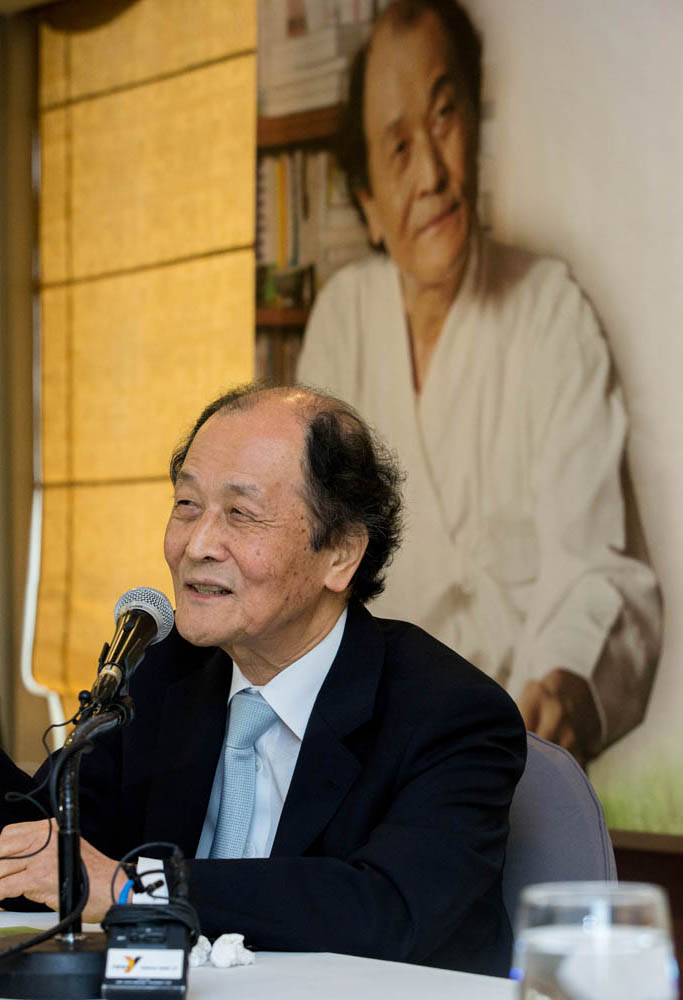조정래 / 풀꽃도 꽃이다 / 조정래 기자간담회