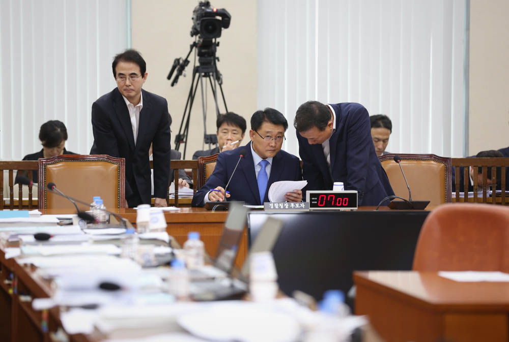 정치/국회/이철승/경찰청장/인사청문회