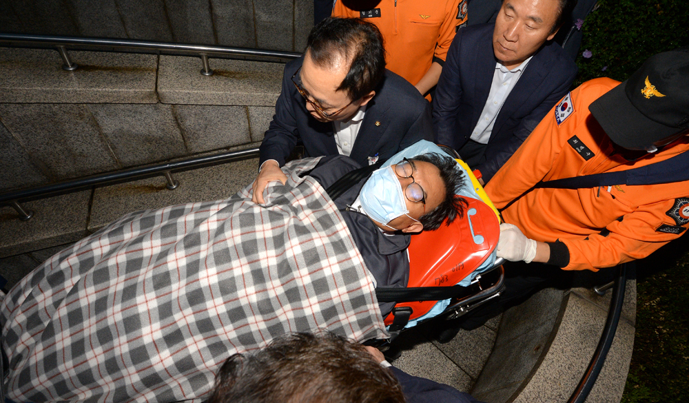 정치/국회/이정현/단식/