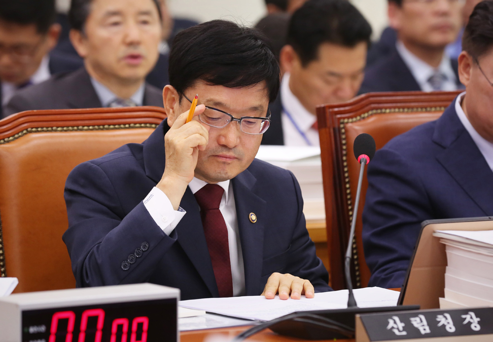 정치/국회/국정감사/국감/교육문화체육관광위원;산림청장