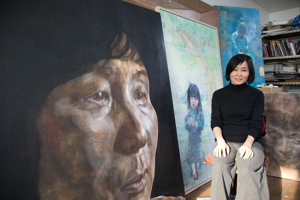 문화;회화;그림;화가;화백;작가;손미량;그레이징;스프마토;투명겹침