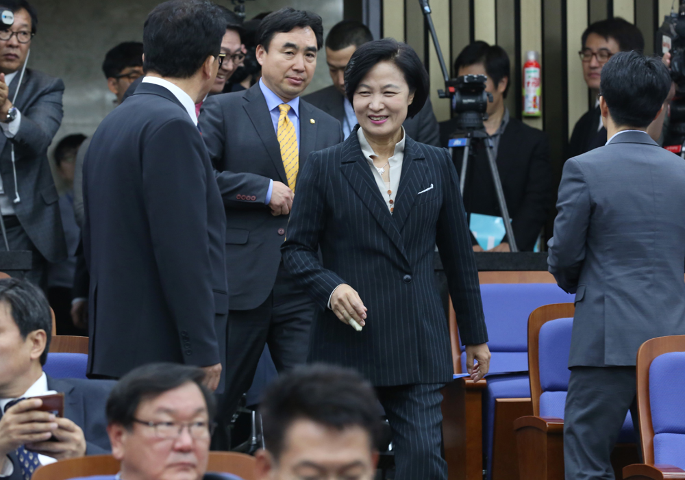 정치/국회/더불어민주당/추미애기소/선거법위반