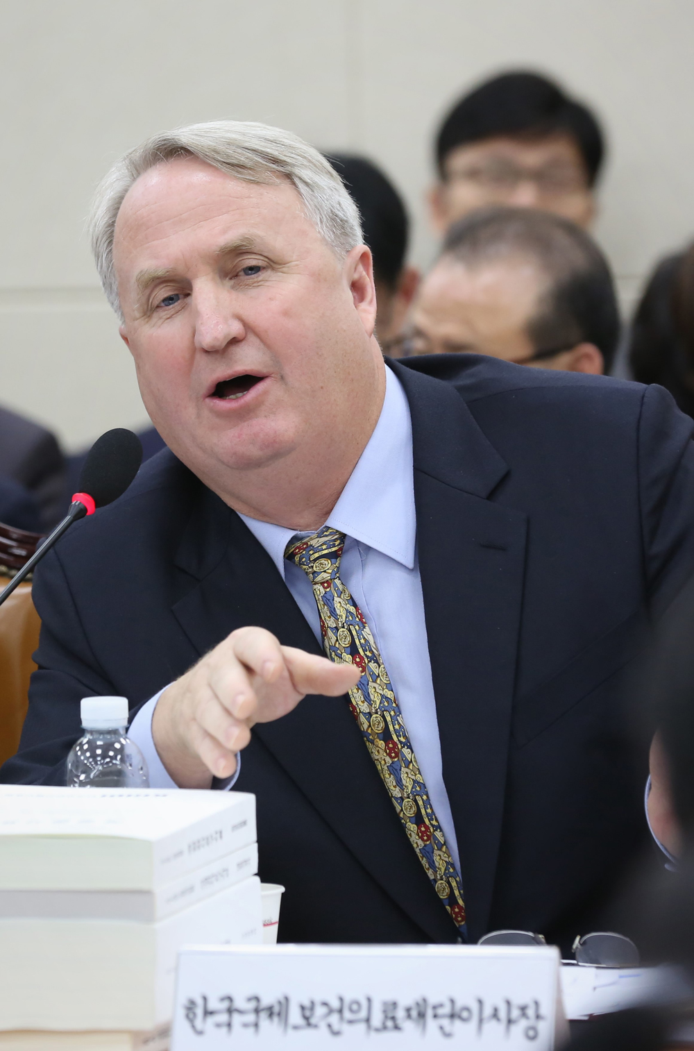 정치;국회;국정감사;보건복지위원회;인요한;김성주;한국국제보건의료재단