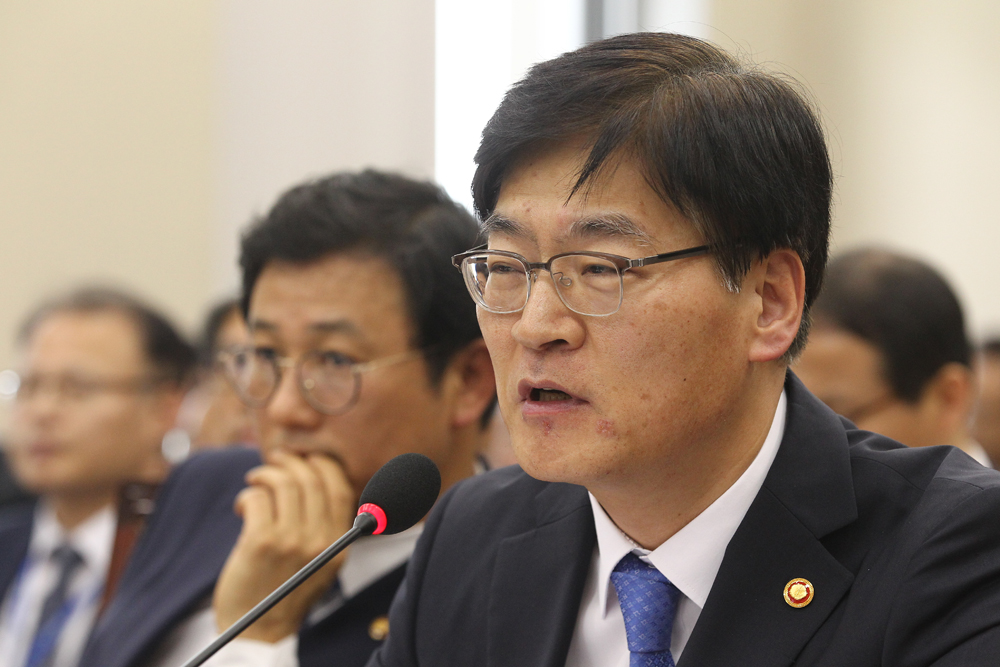 정치;국정감사;환경노동위원회;조경규;환경부장관