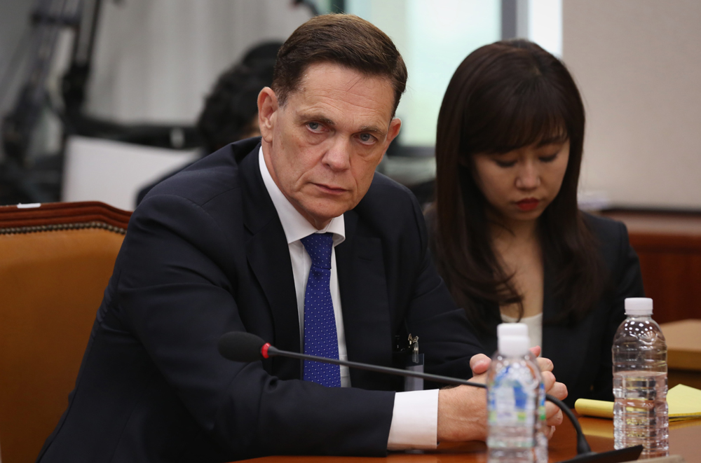 정치;국회;국정감사;국토교통위원회;이재명;강호인;요하네스타머;아우디폭스바겐코리아대표이사