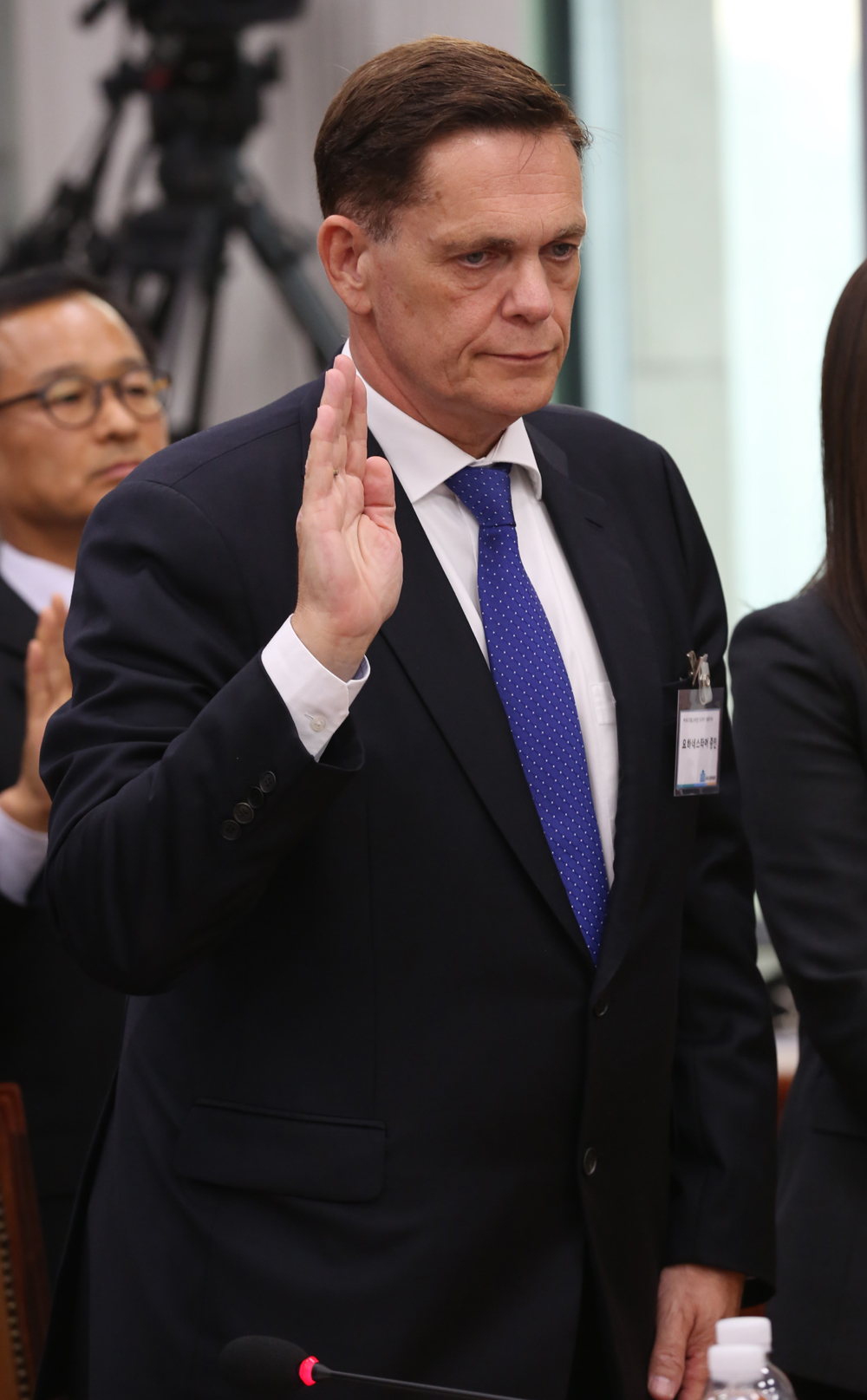 정치;국회;국정감사;국토교통위원회;이재명;강호인;요하네스타머;아우디폭스바겐코리아대표이사