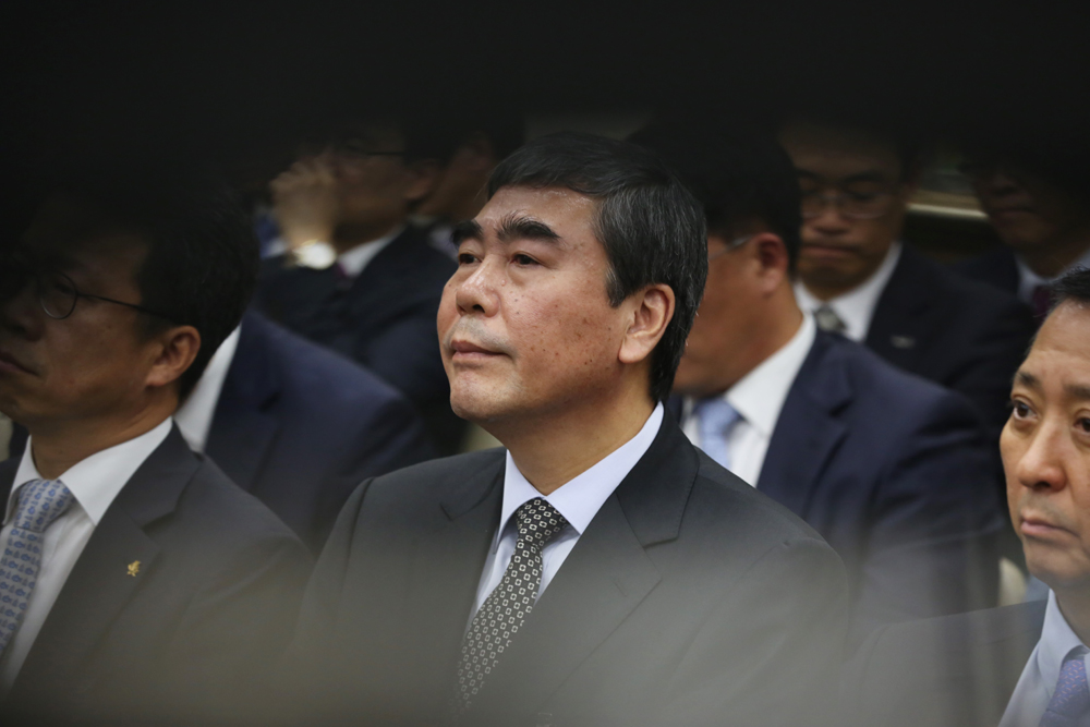 정치;국회;국정감사;한미약품;정무위원회 증인;이관순