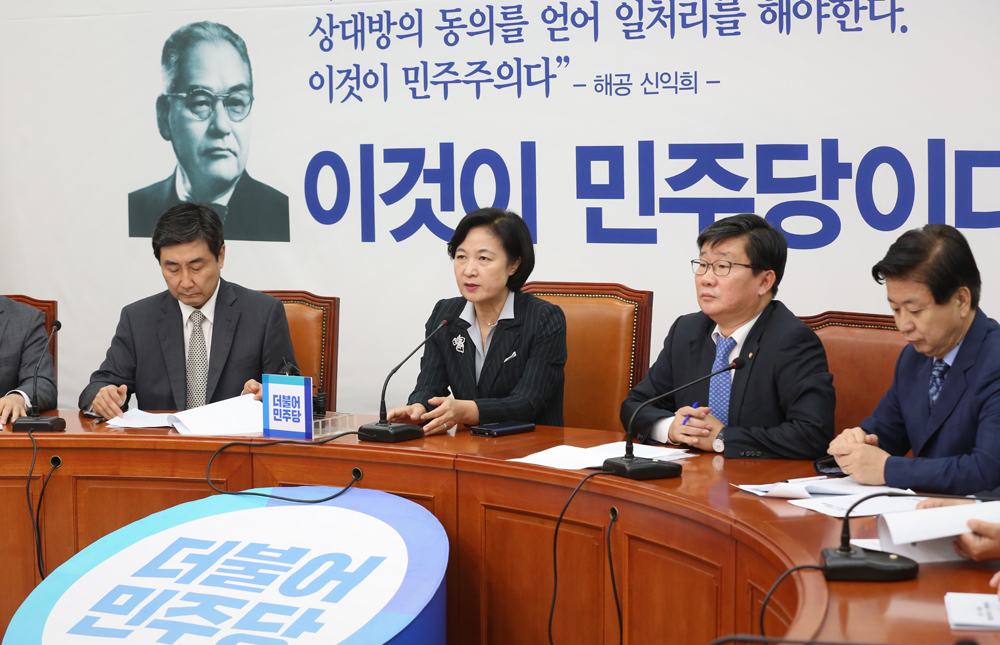 정치;국회;더불어민주당;최순실게이트편파기소대책위원회;추미애