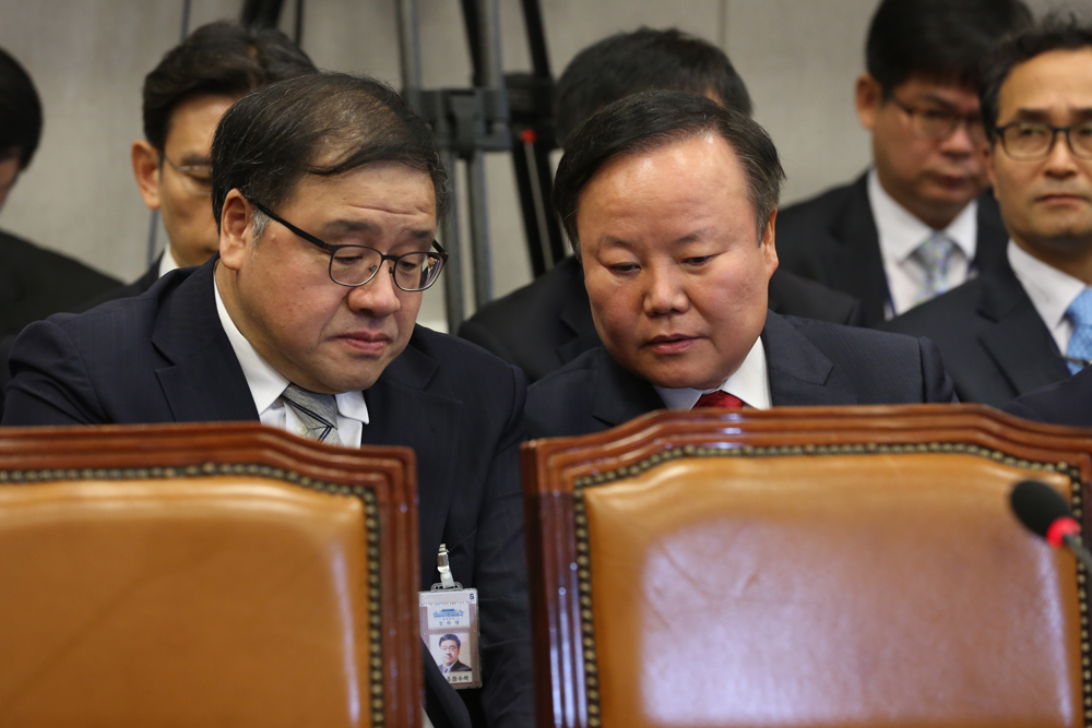 정치;국회;국정감사;운영위원회;청와대;대통령비서실;안종범