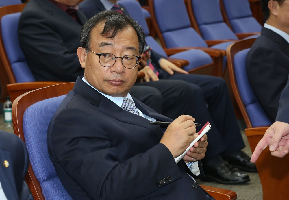 정치;국회;최순실게이트;새누리당;의원총회;이정현