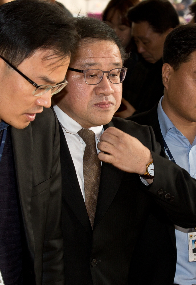 안종범;안종범 검찰;안종범 검찰 출석