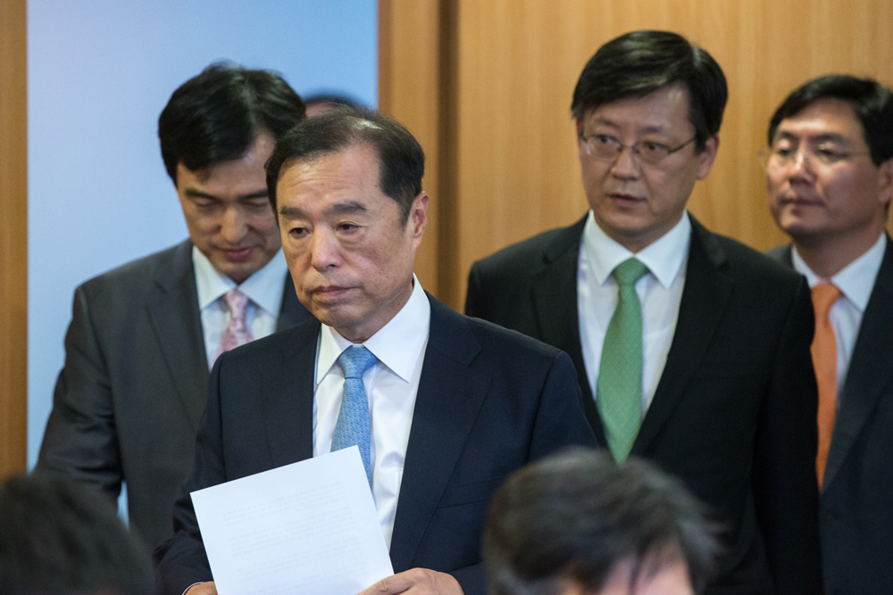 정치;국회;김병준;총리내정자