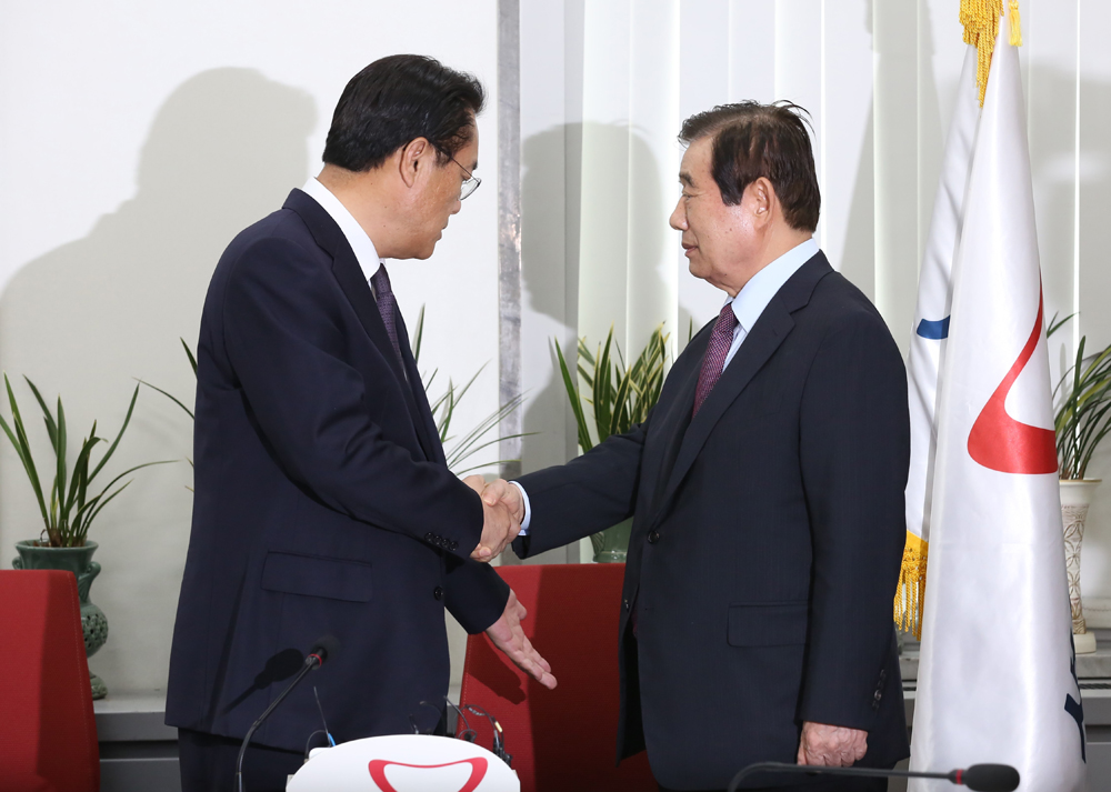 정치;국회;새누리당;정진석;한광옥;청와대비서실장