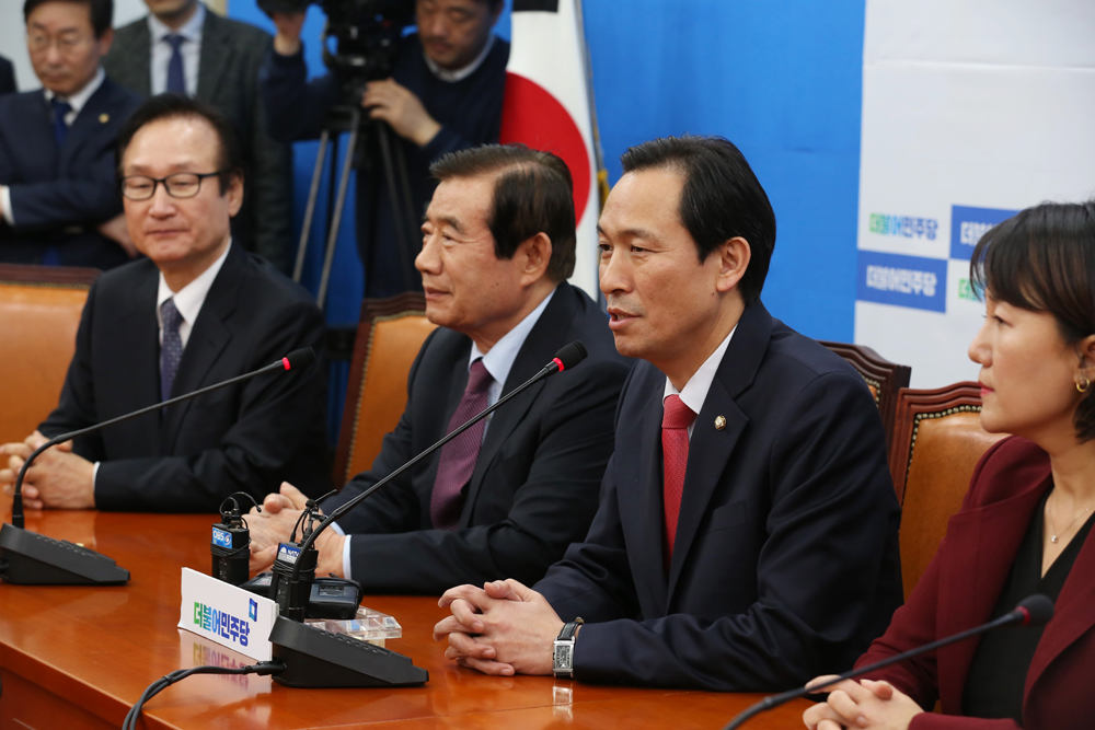 정치;국회;더불어민주당;한광옥;우상호