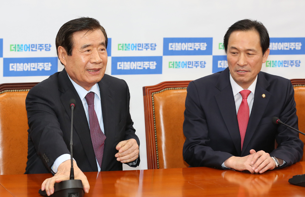 정치;국회;더불어민주당;한광옥;우상호