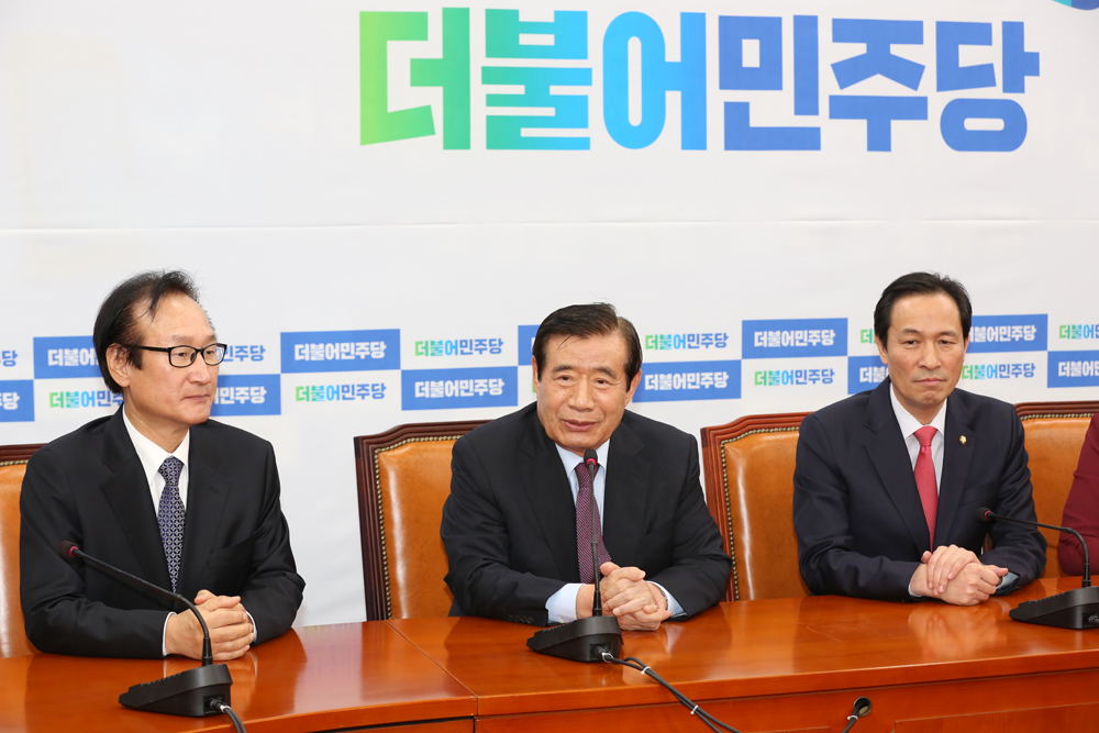 정치;국회;더불어민주당;한광옥;우상호