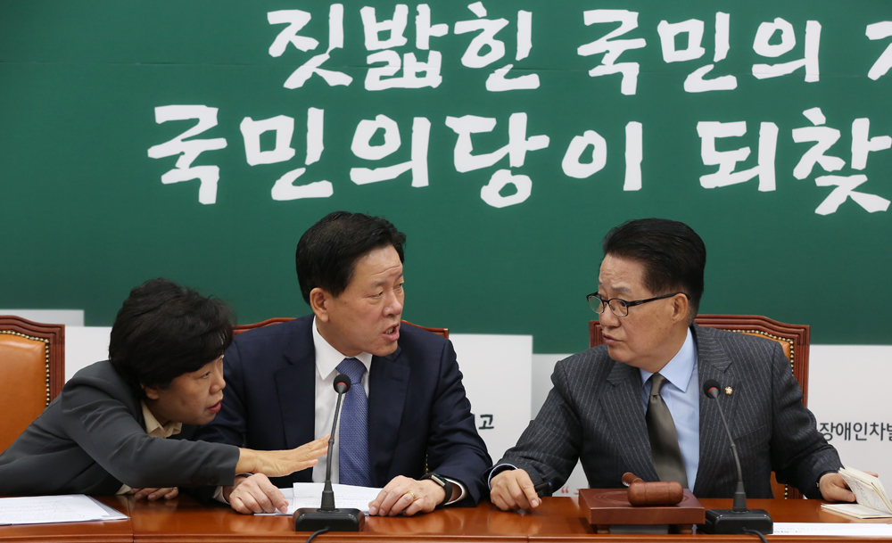 정치;국회;국민의당;비상대책위원회의;박지원