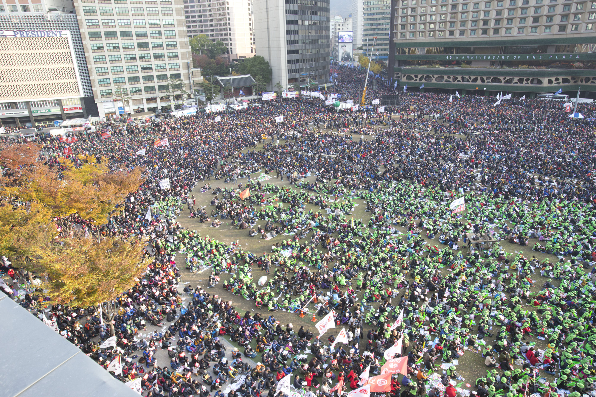 사회;사건;사고;광화문집회;시청광장;시청;잔디광장;민노총;촛물집회;촛불;촛불시위;농민;상여