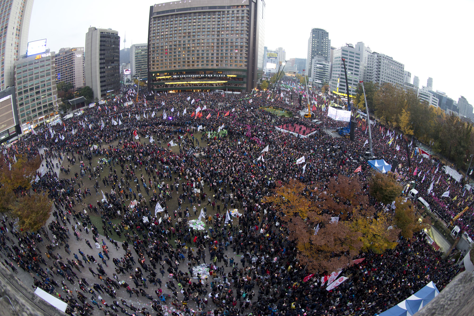 사회;사건;사고;광화문집회;시청광장;시청;잔디광장;민노총;촛물집회;촛불;촛불시위