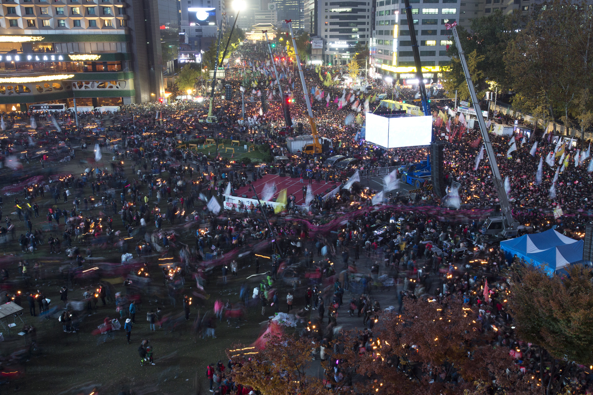 사회;사건;사고;광화문집회;시청광장;시청;잔디광장;민노총;촛물집회;촛불;촛불시위