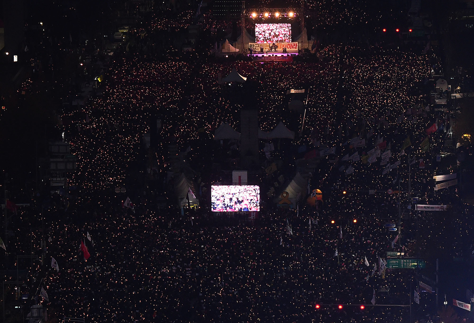 집회;시위;제4차촛불집회;촛불;촛불집회;촛불문화제;광화문;민중총궐기;최순실;박근혜