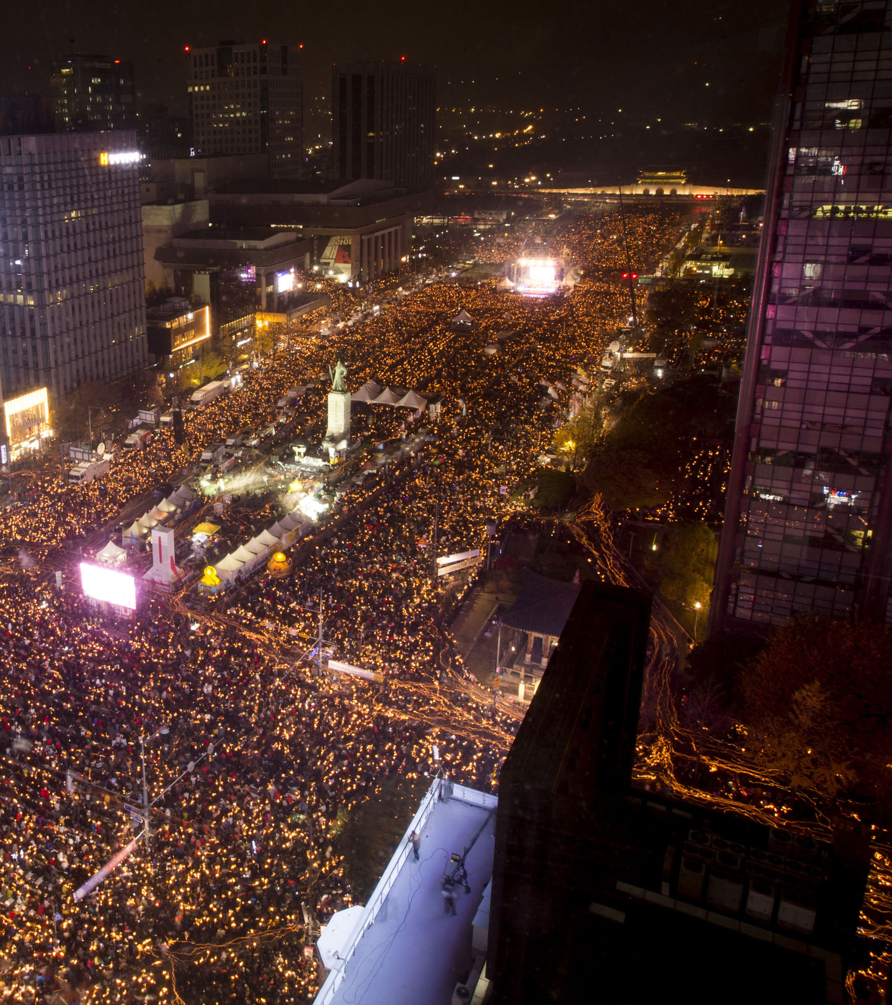 시위;집회;촛불;촛불문화제;촛불집회;광화문;최순실;박근혜