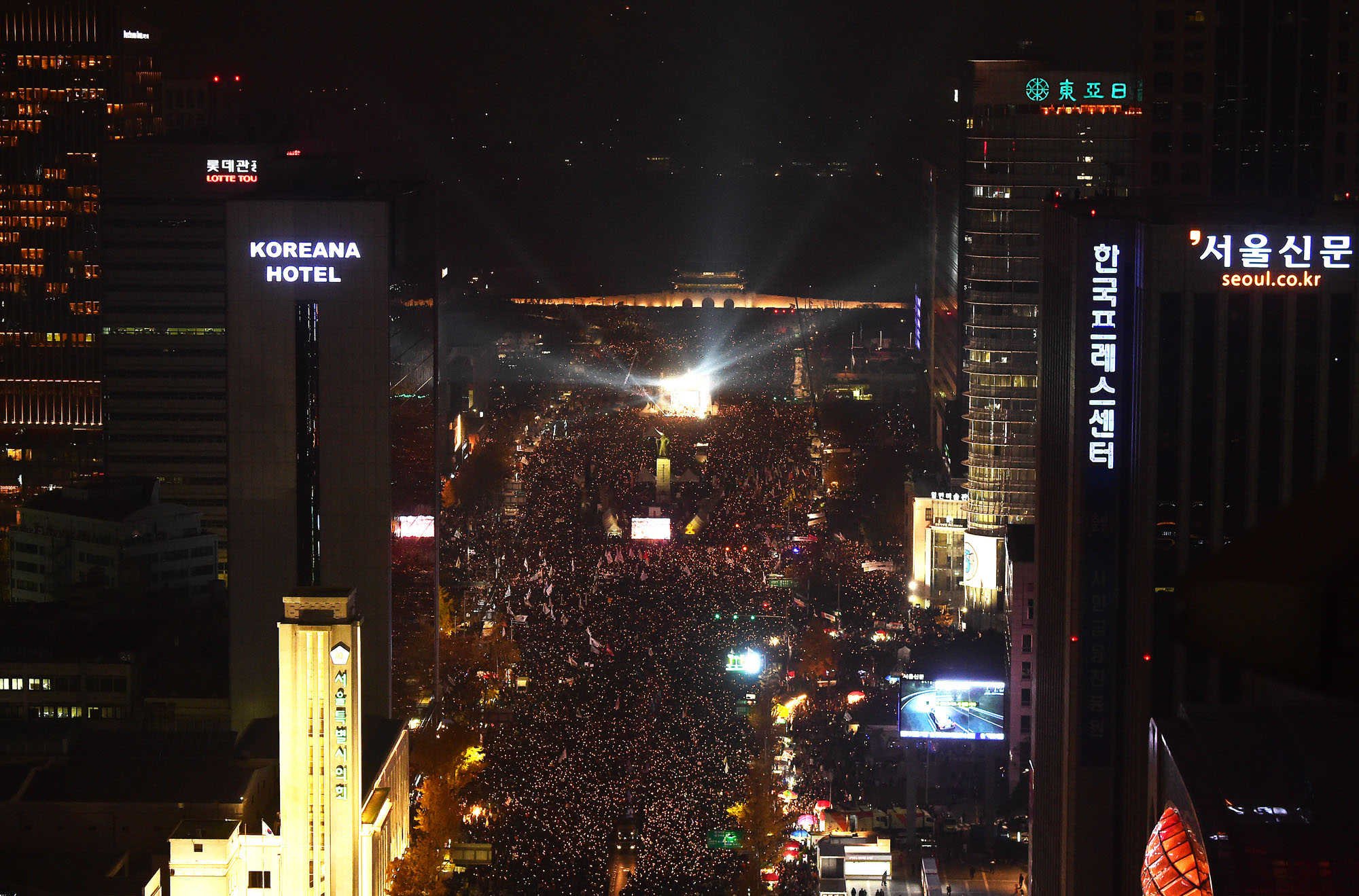 집회;시위;촛불;촛불집회;촛불문화제;광화문;최순실;박근혜