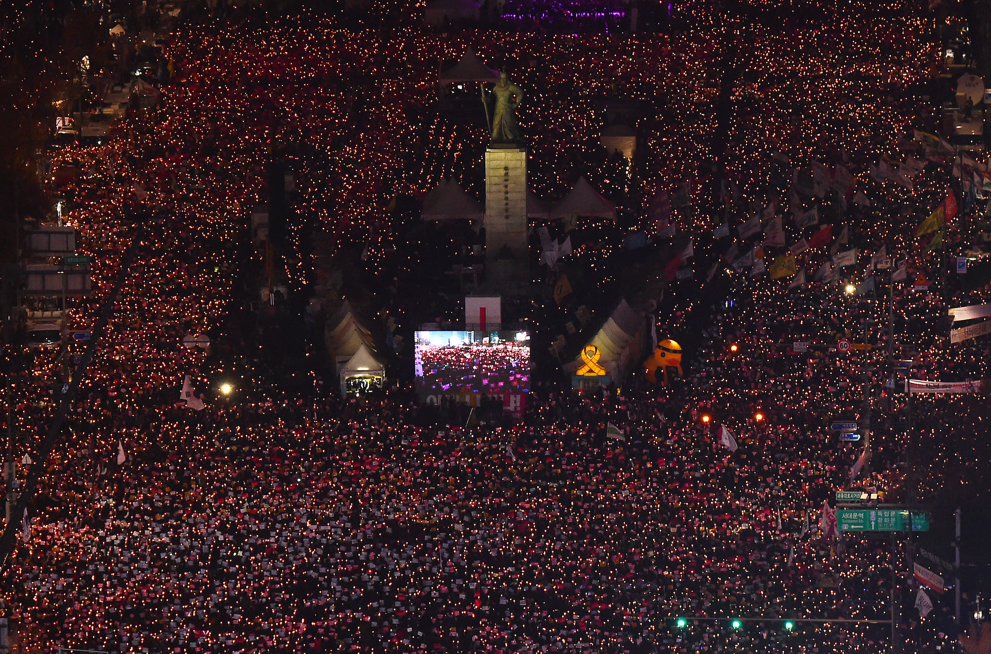 집회;시위;촛불;촛불집회;촛불문화제;광화문;최순실;박근혜