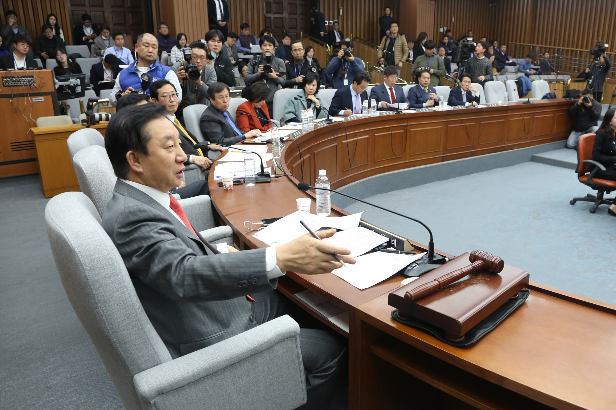 정치;국회;최순실국조특위;김성태