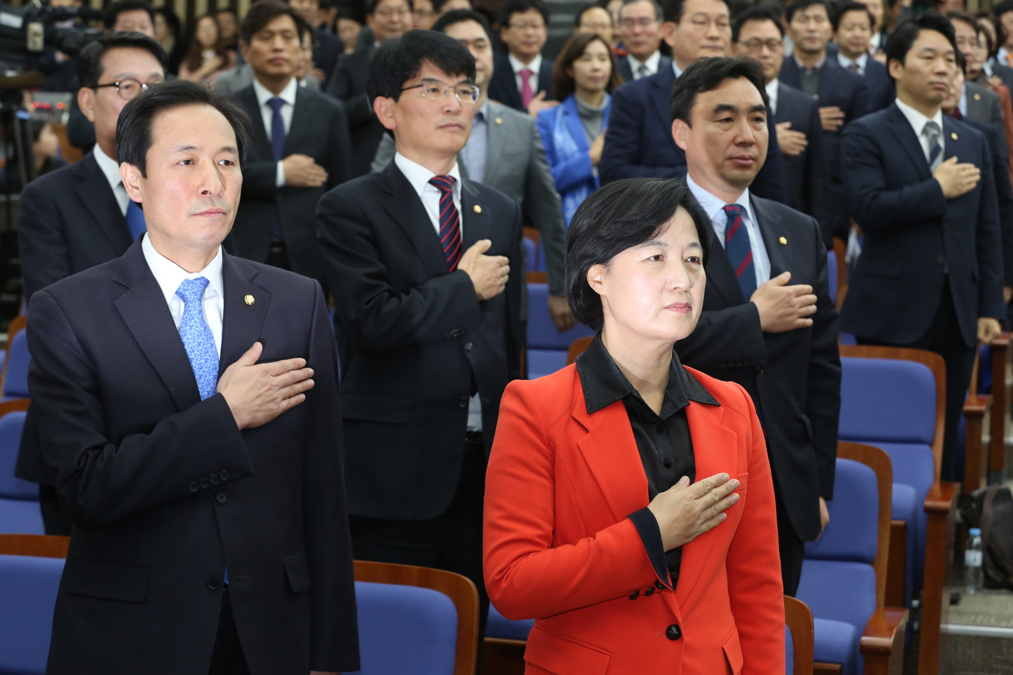 정치;국회;더불어민주당;의원총회;추미애