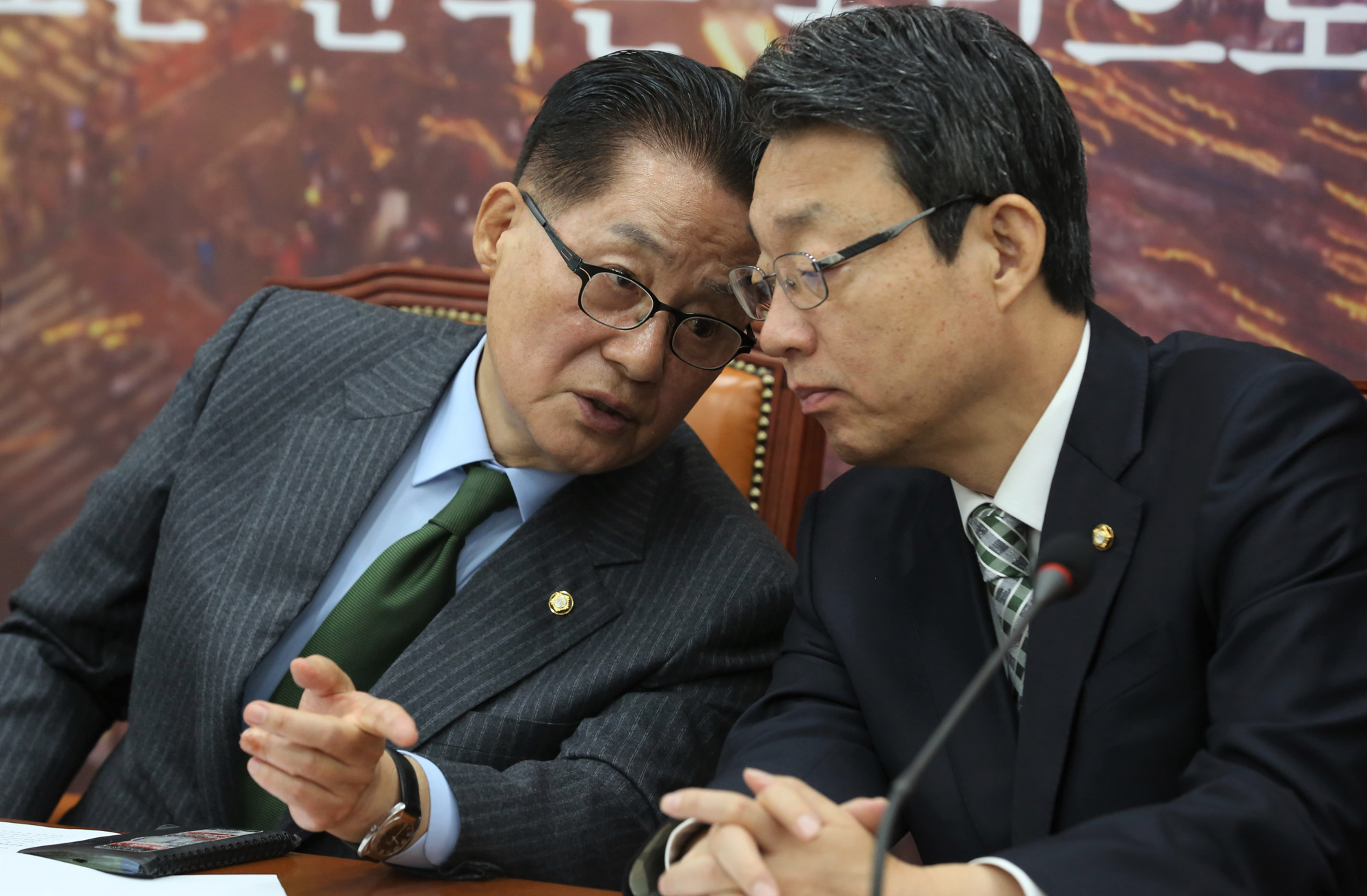 정치;국회;국민의당;비상대책위원회의;박지원