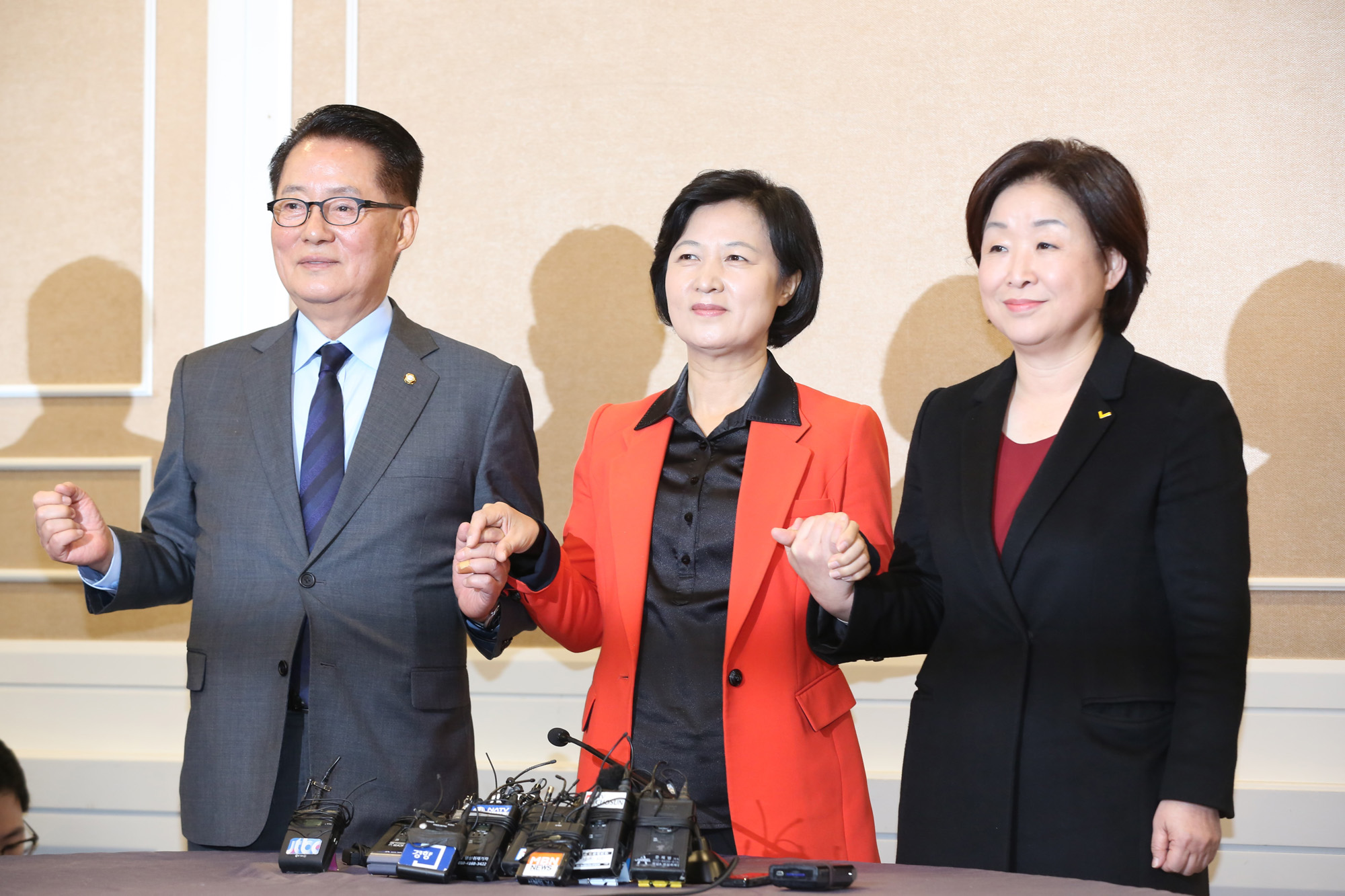 정치;국회;야3당대표회동;박지원;추미애;심상정;당대표