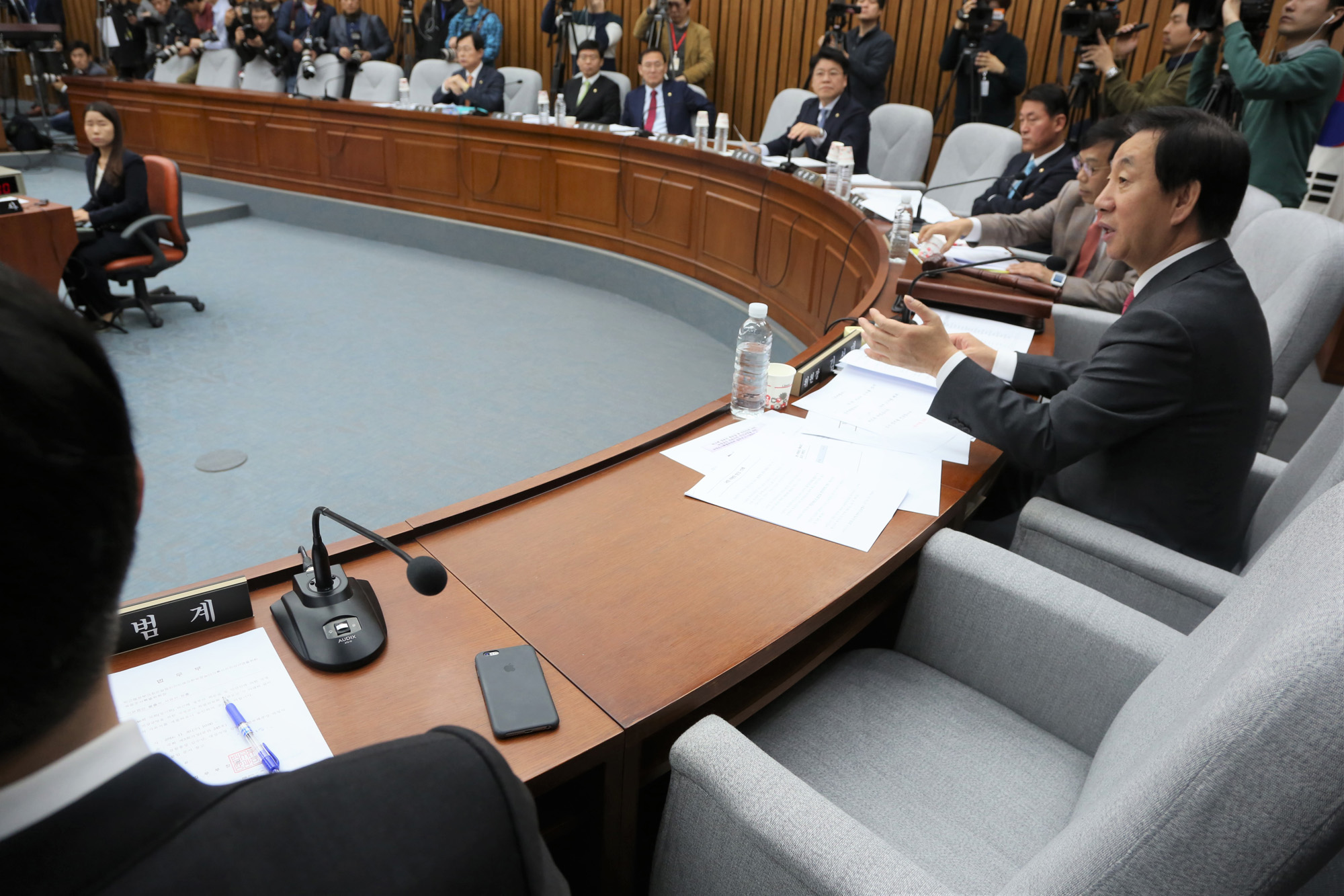 정치;국회;최순실국조특위;1차기관보고